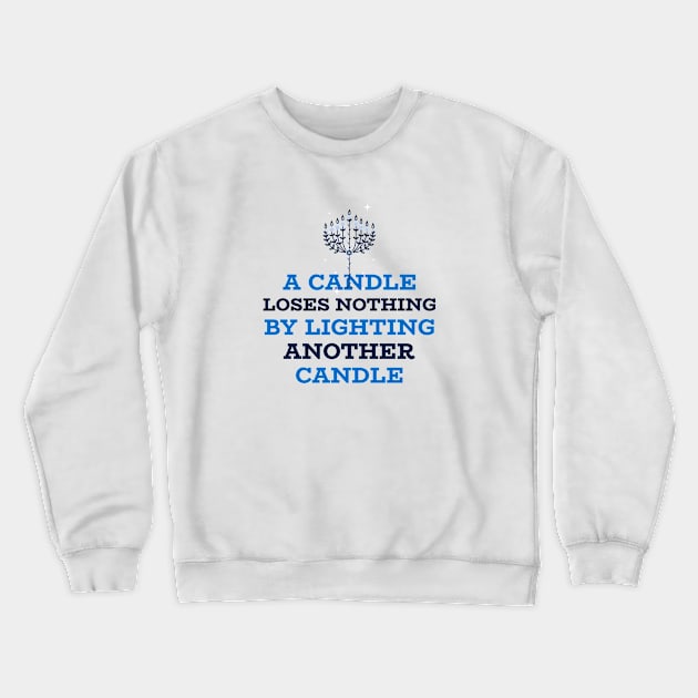 CANDLE LIGHT Crewneck Sweatshirt by CANVAZSHOP